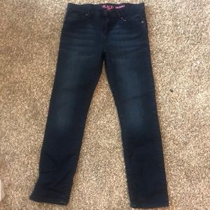 Girls Childrens Place Skinny Jeans, dark blue